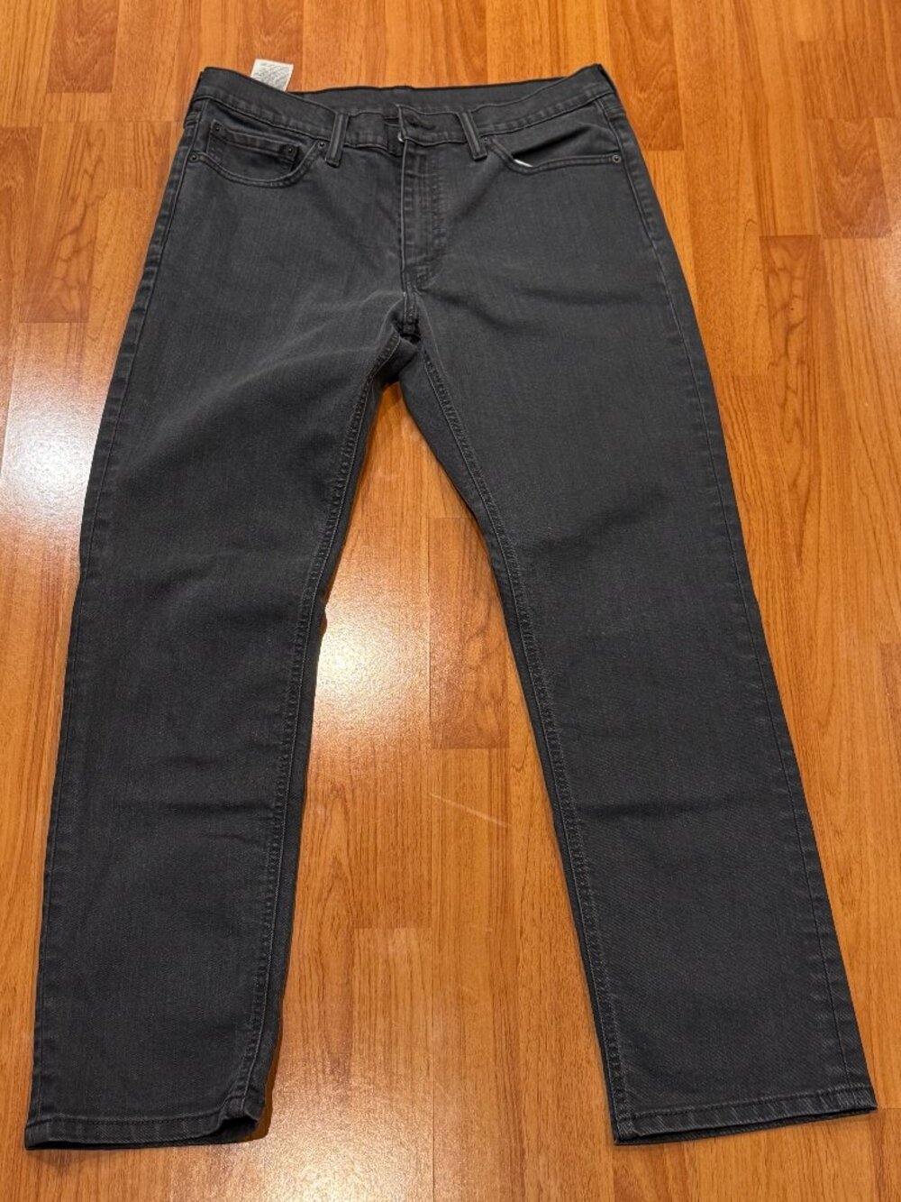 LEVIs 541 Athletic Taper Jeans Cotton Stretch Dark Gray Men's 33 x 32 Pre-Owned